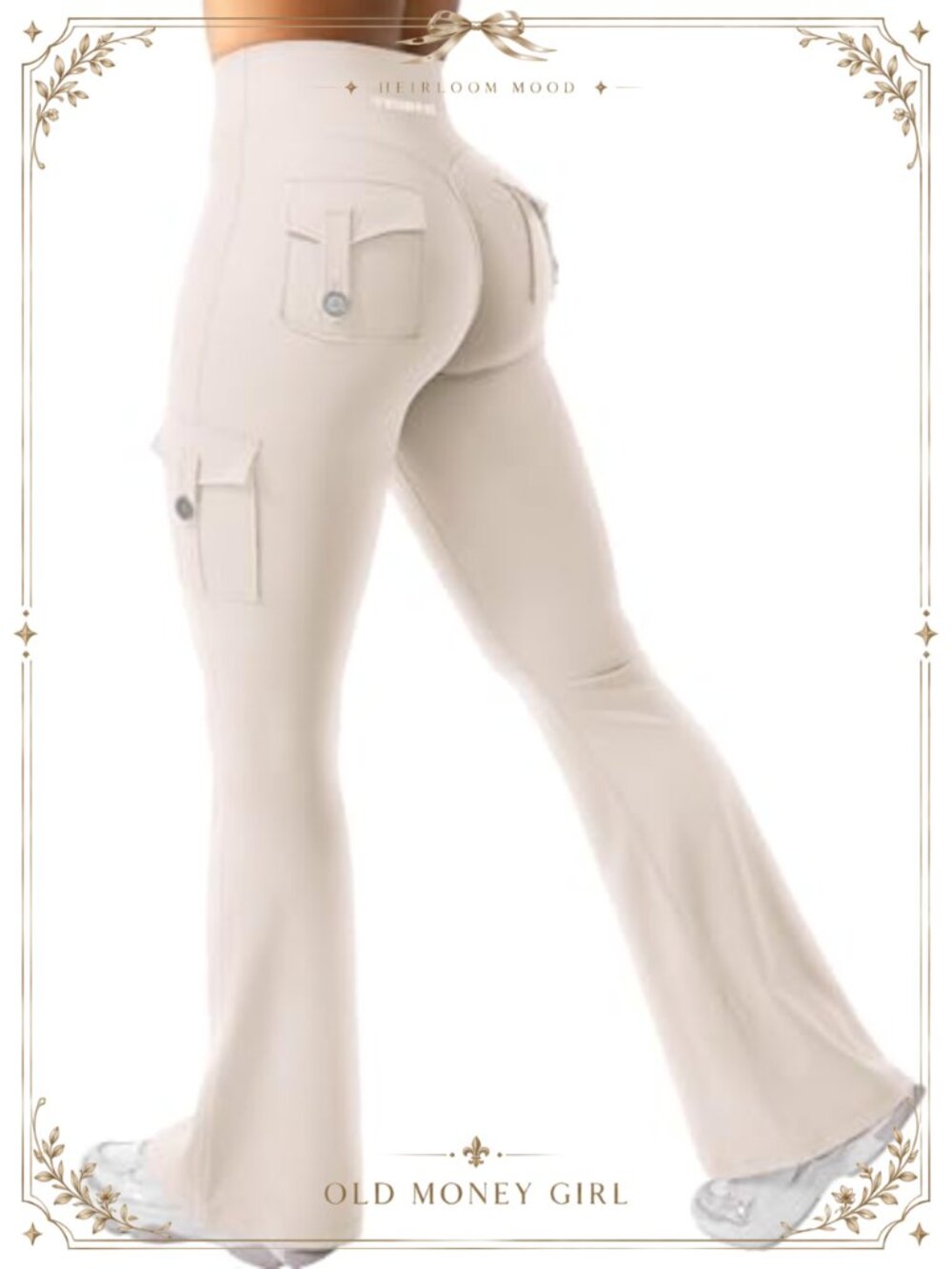 Flare Leggings High Rise Compression Bootcut Workout Yoga Pants